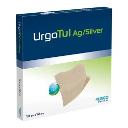 Urgotül Silver 10x12 cm žaizdų marlė, 60 vnt
