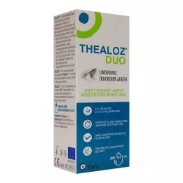 THEALOZ Duo akių lašai, 10 ml
