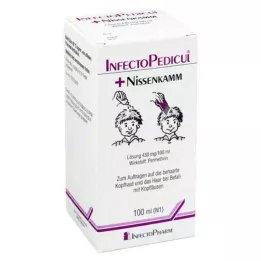 INFECTOPEDICUL Tirpalas + šukos, 100 ml