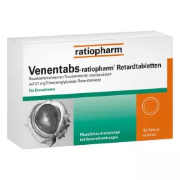 VENENTABS-ratiopharm pailginto atpalaidavimo tabletės, 100 vnt