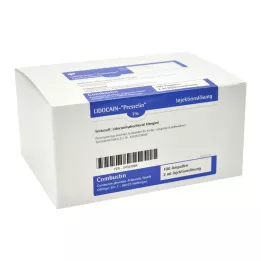 LIDOCAIN PRESSELIN 1 % injekcinis tirpalas, 50X2 ml