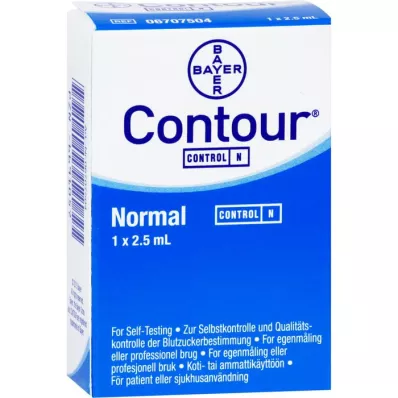 CONTOUR Kontrolinis tirpalas normalus, 1 vnt