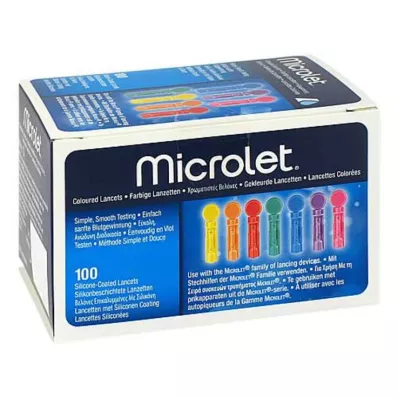 MICROLET Lancetai, 100 vnt MICROLET Lancetai, 100 vnt