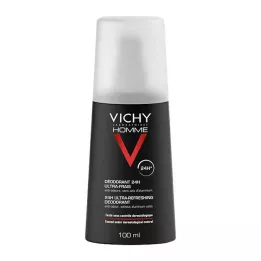 VICHY HOMME Purškiamas dezodorantas, 100 ml