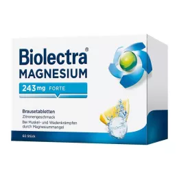 BIOLECTRA Magnis 243 mg forte Lemon Br.-Tabl., 60 vnt