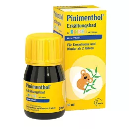 PINIMENTHOL Šalta vonelė vaikams nuo 2 metų, Eukaliptas, 30 ml