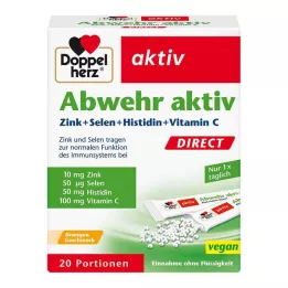 DOPPELHERZ Gynyba aktyvi DIRECT Granulės, 20 vnt