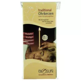 BIOSUN Tradicinės ausų žvakės, 10 vnt