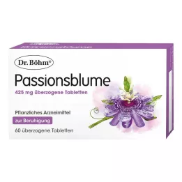 DR.BÖHM Pasifloros 425 mg dražė, 60 vnt