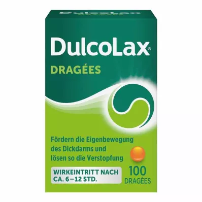 DULCOLAX Dragees skrandyje neirios tabletės, 100 vnt DULCOLAX Dragees skrandyje neirios tabletės, 100 vnt