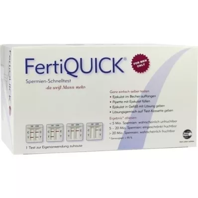 FERTIQUICK Bandymas, 1 vnt