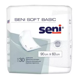 SENI Soft Basic lovos apsauginė trinkelė 60x90 cm, 30 vnt