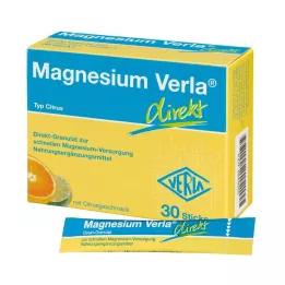 MAGNESIUM VERLA tiesioginio granuliuoto citrusinių vaisių, 30 vnt