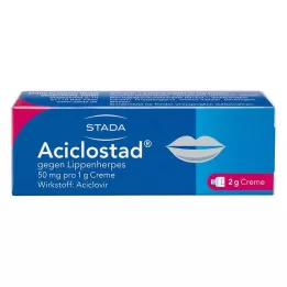 ACICLOSTAD Kremas nuo lūpų pūslelinės, 2 g