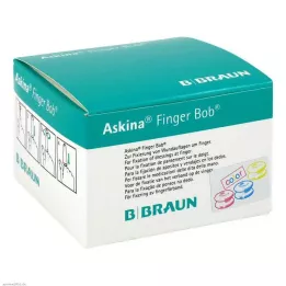 ASKINA Finger Bob spalvos, 50 vnt