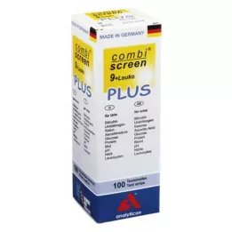 COMBISCREEN 9+Leuko Plus tyrimo juostelės, 100 vnt