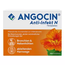 ANGOCIN Anti Infekt N plėvele dengtos tabletės, 100 vnt