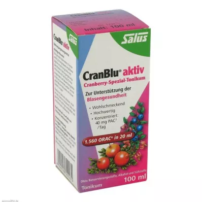CRANBLU aktyvus tonikas, 100 ml