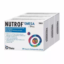NUTROF Omega kapsulės, 3X30 vnt
