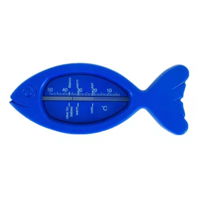 BADETHERMOMETER Žuvies mėlyna, 1 vnt