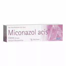 MICONAZOL acis kremas, 20 g