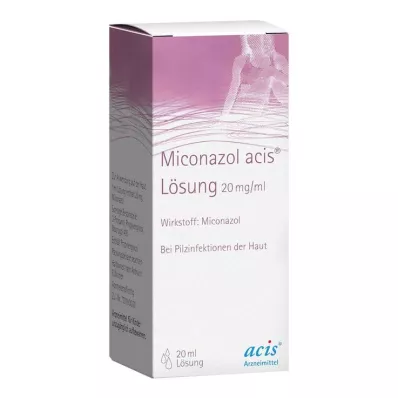 MICONAZOL acis tirpalas, 20 ml