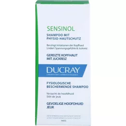 DUCRAY SENSINOL Šampūnas sudirgusioms galvoms, 200 ml