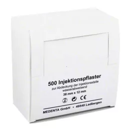 INJEKTIONSPFLASTER 12x38 mm, 500 vnt