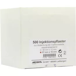 INJEKTIONSPFLASTER 16x57 mm, 500 vnt