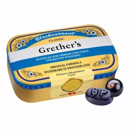 GRETHERS Juodieji serbentai Auksiniai zh.Past.Dozė, 110 g