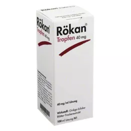 RÖKAN Lašai 40 mg, 100 ml