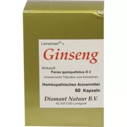 GINSENG KAPSULES, 60 vnt