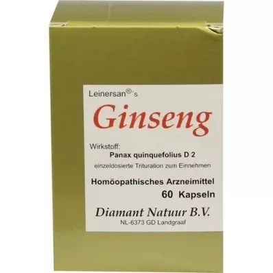 GINSENG KAPSULES, 60 vnt GINSENG KAPSULES, 60 vnt