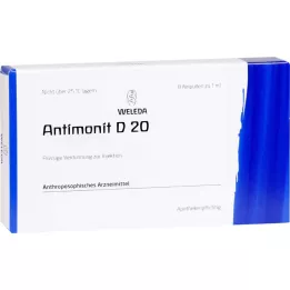 ANTIMONIT D 20 ampulės, 8 vnt