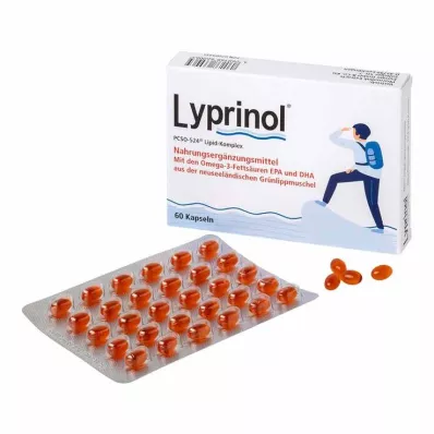 LYPRINOL kapsulės, 60 vnt