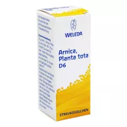 ARNICA PLANTA viso D 6 Globuli, 10 g