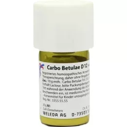 CARBO BETULAE D 12 Trituracija, 20 g