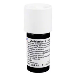 CHELIDONIUM D 1 praskiedimas, 20 ml
