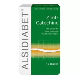 ALSIDIABET Cinamono katechinai diabetikams II Kapsulės, 60 vnt