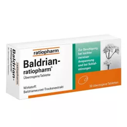 BALDRIAN-RATIOPHARM dengtos tabletės, 30 vnt