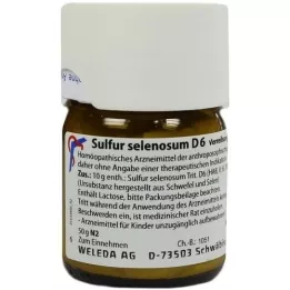 SULFUR SELENOSUM D 6 Trituracija, 50 g