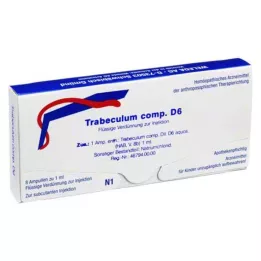 TRABECULUM komp.D 6 ampulės, 8 vnt