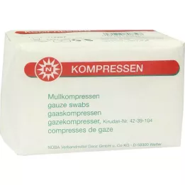 MULLKOMPRESSEN 7,5x7,5 cm nesterilus 8 krypčių, 100 vnt
