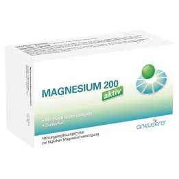 MAGNESIUM 200 aktyvių kapsulių, 120 vnt