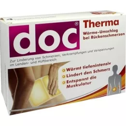 DOC THERMA Šildomas kompresas nuo nugaros skausmo, 4 vnt