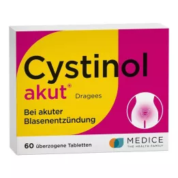 CYSTINOL ūminės dražė, 60 vnt
