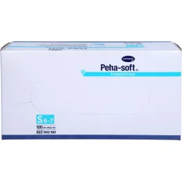PEHA-SOFT Lat.Einm.Unt.Hands.nesterili be pudros S, 100 vnt