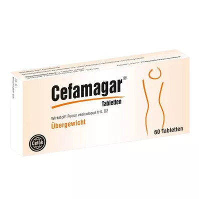 CEFAMAGAR Tabletės, 60 vnt CEFAMAGAR Tabletės, 60 vnt