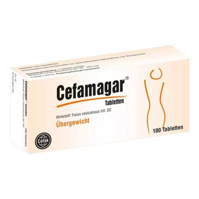 CEFAMAGAR tabletės, 100 ST CEFAMAGAR tabletės, 100 ST