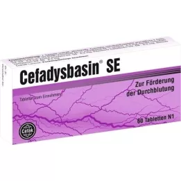 CEFADYSBASIN SE Tabletės, 60 vnt